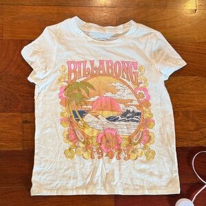 Billabong Soft Wash T-Shirt with Tropical Graphic
